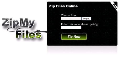 Foto di programma ZipMyFiles