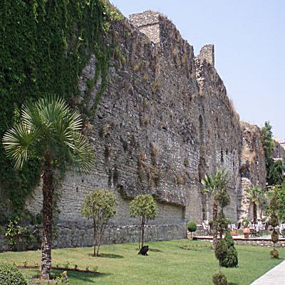 Il Castello di Elbasan in Albania