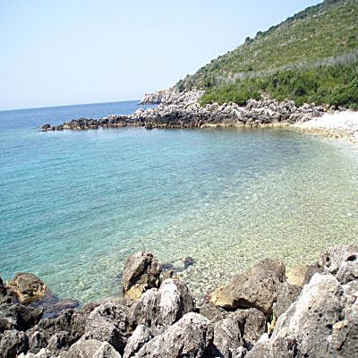 Litorale di Himare in Albania