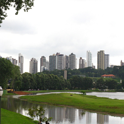 Curitiba nello Stato del Parana in Brasile