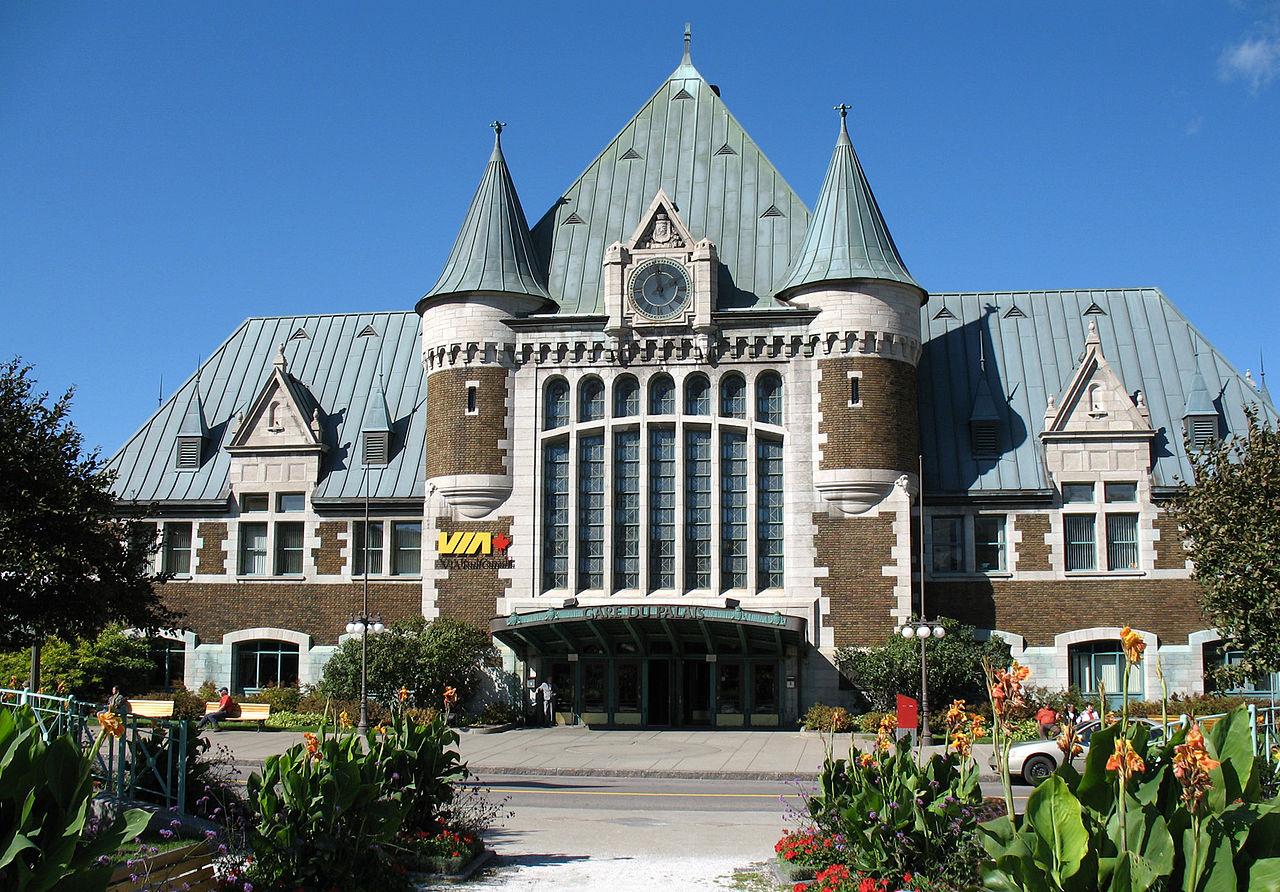 Gare du Palais in Quebec - Canada