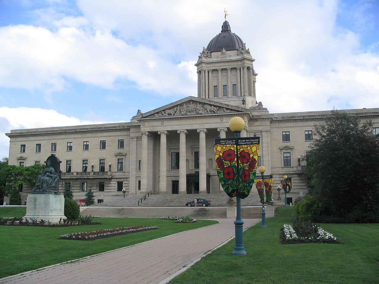 Parlamento di Winnipeg in Manitoba - Canada