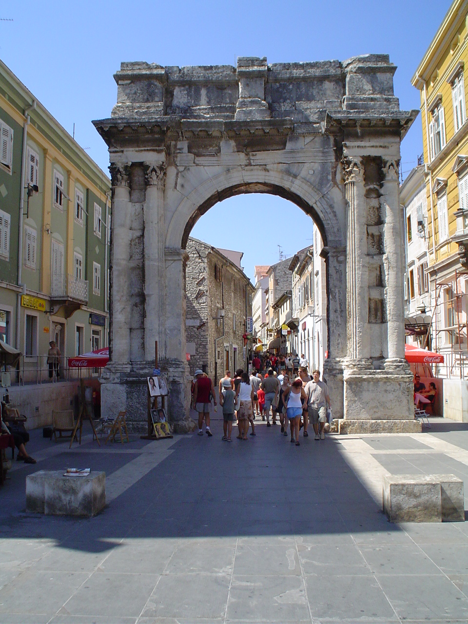 Arco dei Sergii a Pola (Pula) - Croazia