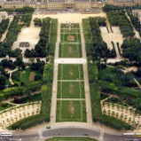 Champ de Mars a Parigi in Ile-de-France, in Francia