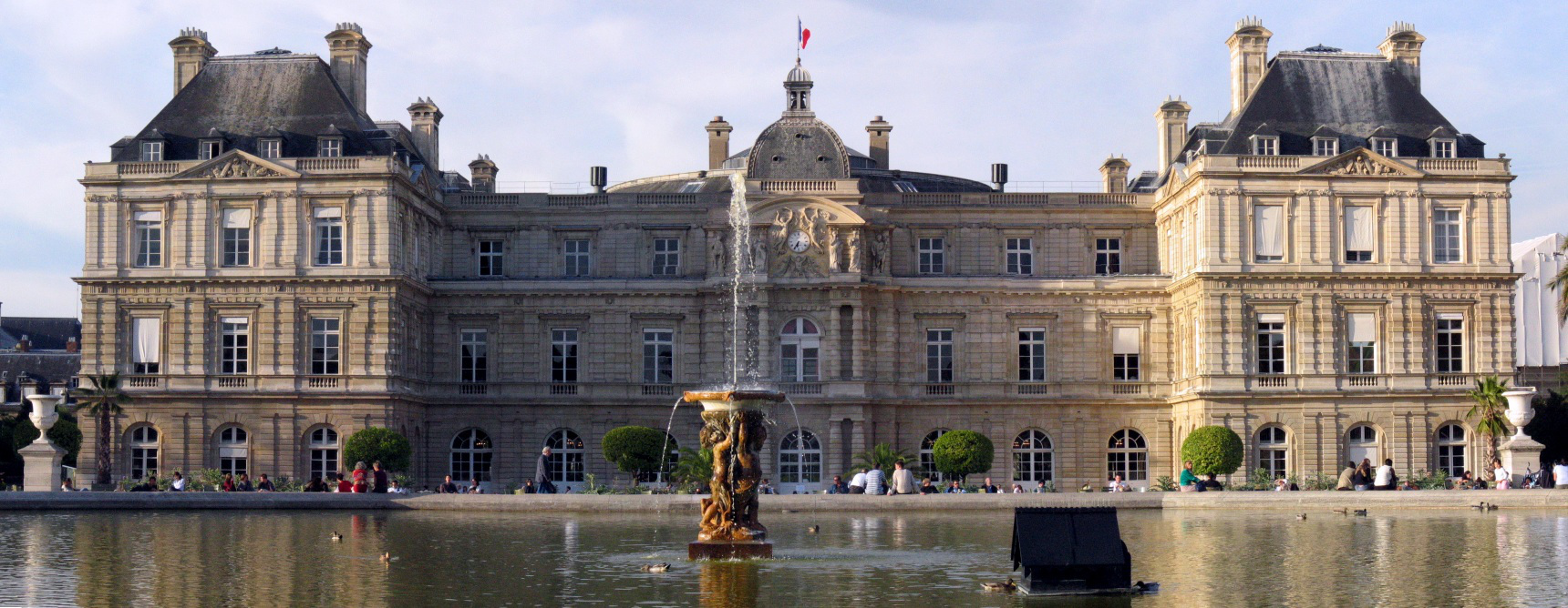 Palazzo del Lussemburgo (sede del Senato) a Parigi in Ile-de-France - Francia