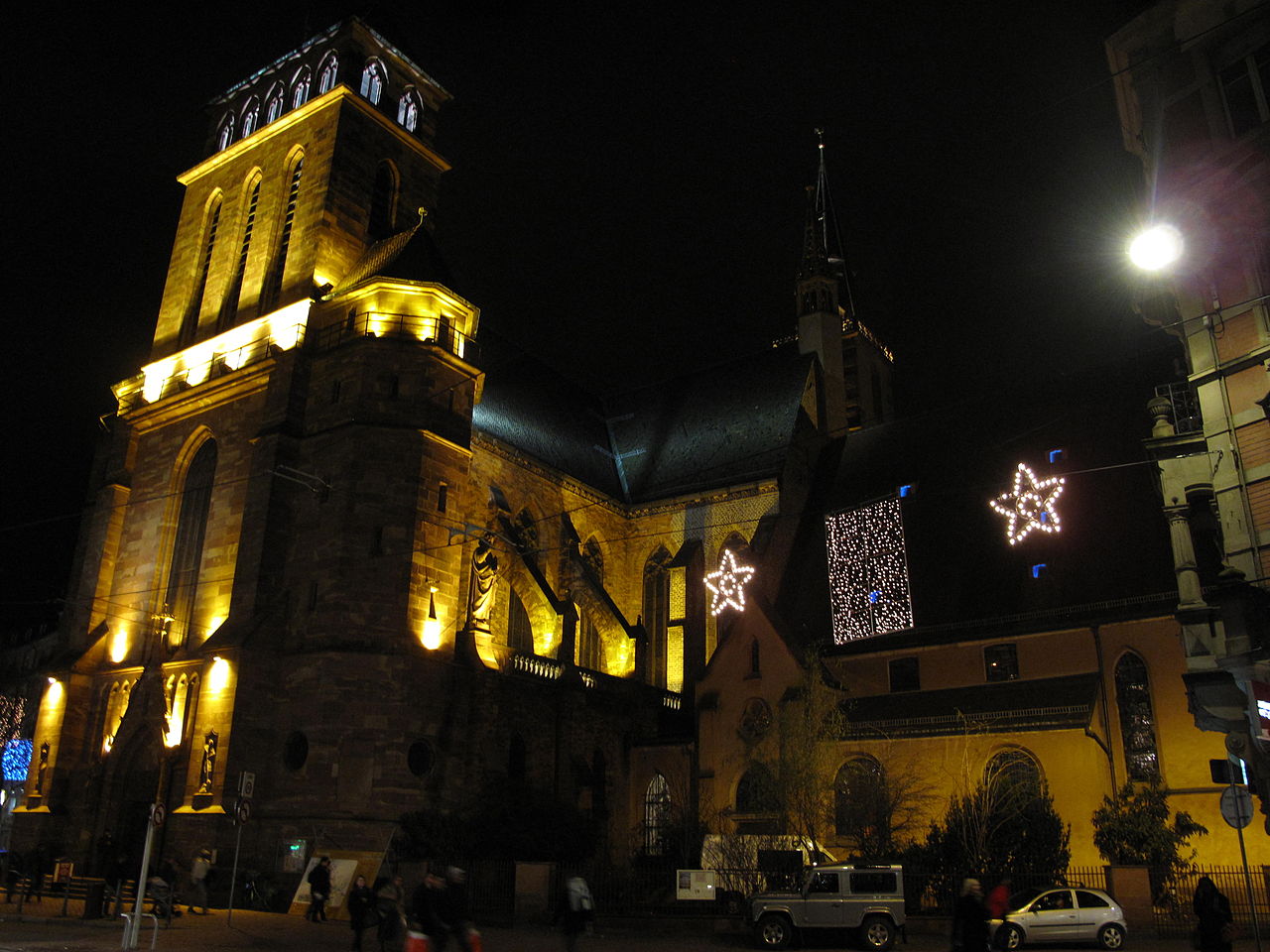 Chiesa Saint Pierre le Vieux a Strasburgo in Alsazia - Francia