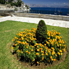 Isola di Corfù in Grecia