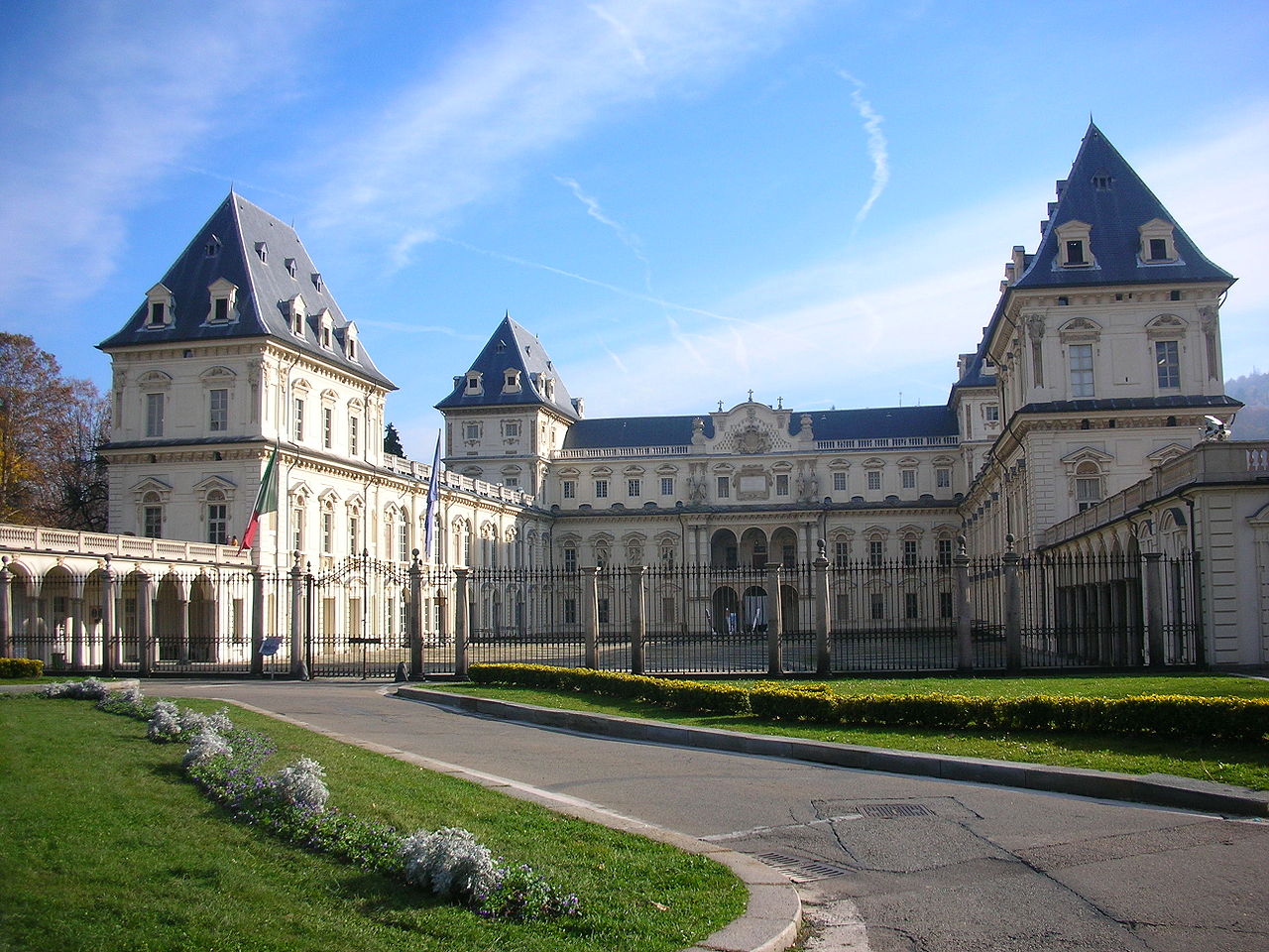 Castello del Valentino a Torino in Piemonte - Italia