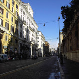 Via Nazionale a Roma nel Lazio, in Italia