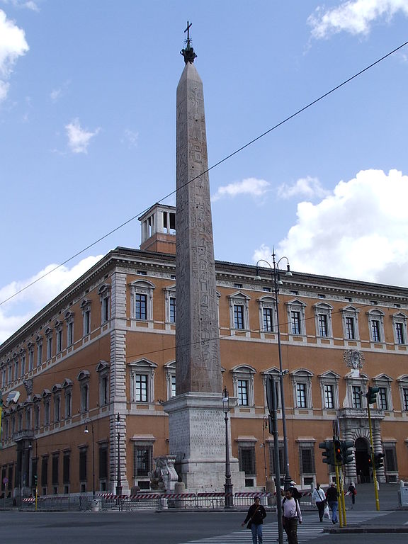Obelisco San Giovanni in Laterano a Roma nel Lazio - Italia