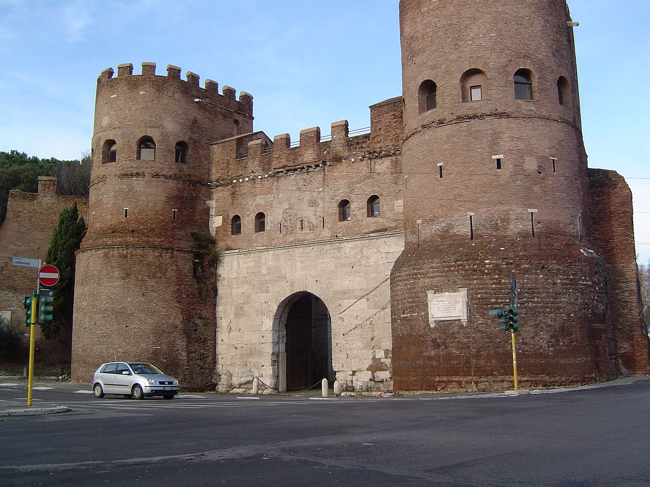 Porta San Paolo a Roma nel Lazio - Italia