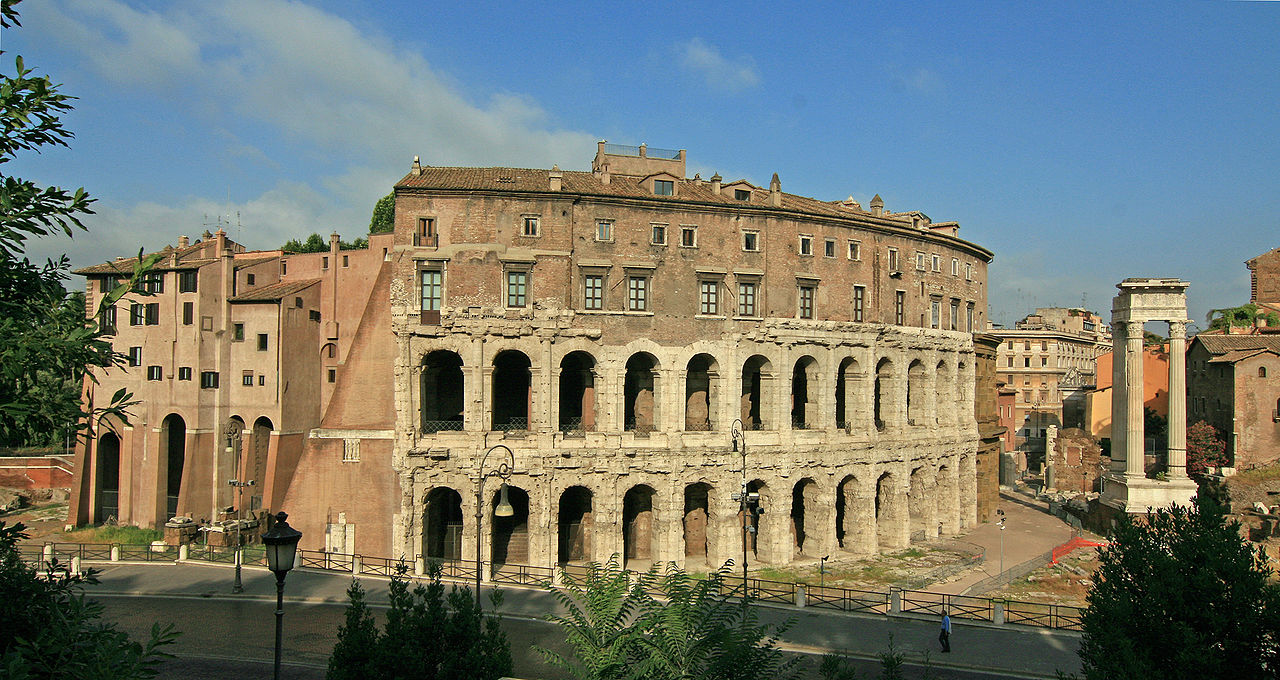 Teatro di Marcello a Roma nel Lazio - Italia