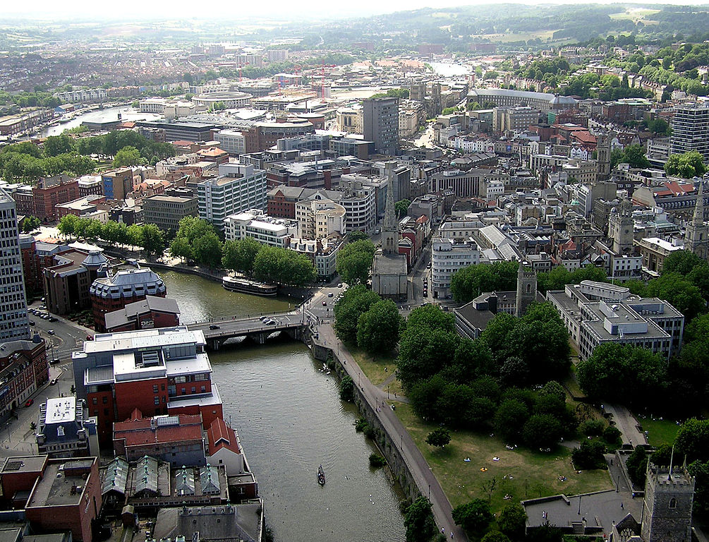 Bristol in Inghilterra - Regno Unito