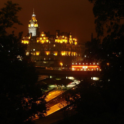 Edimburgo in Scozia, nel Regno Unito