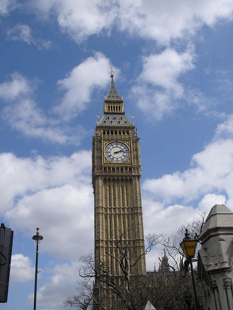 Big Ben a Londra in Inghilterra - Regno Unito