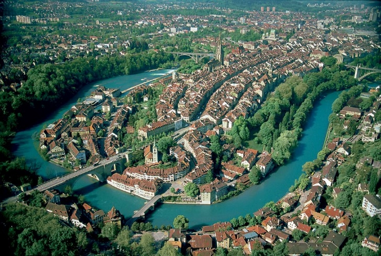 Berna nel Canton Berna in Svizzera