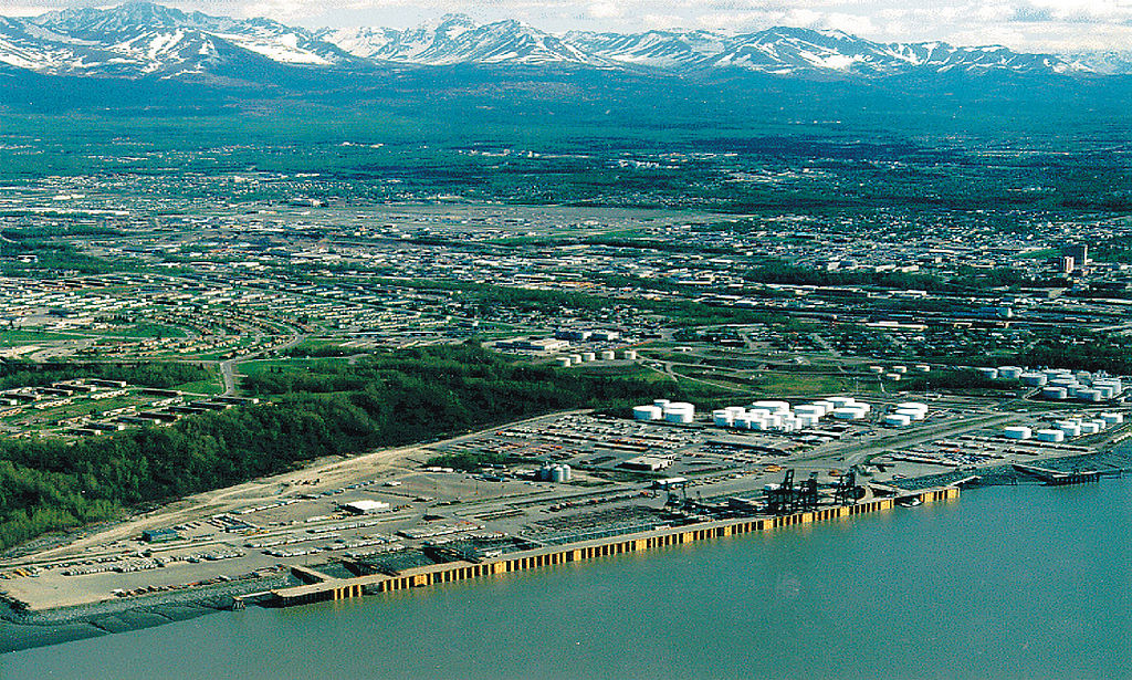 Anchorage in Alaska - USA