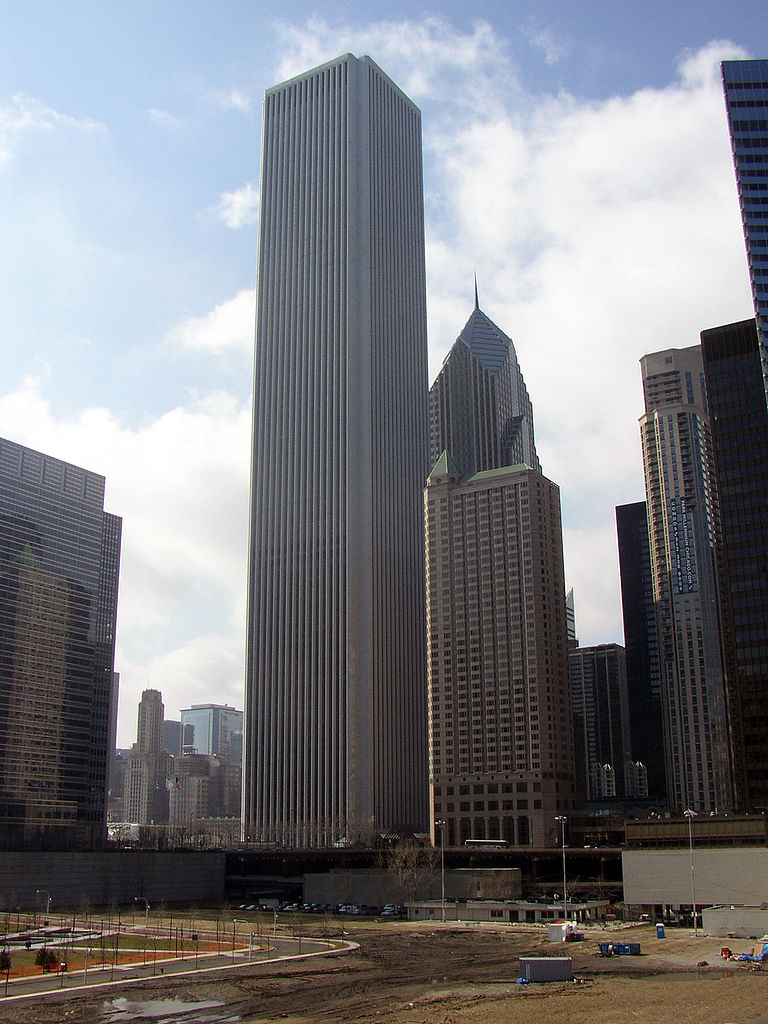 Torre dell'Aon Center a Chicago in Illinois - USA