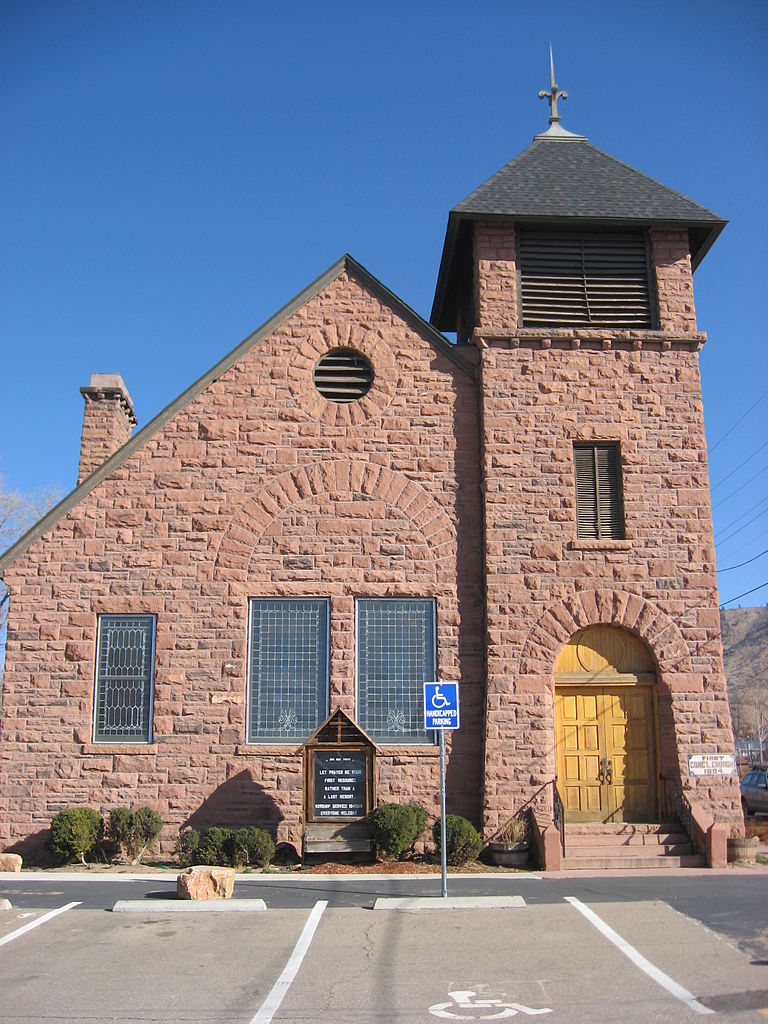 Old Stone Church a Lyons in Colorado - USA
