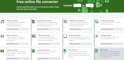 Convertire online