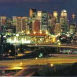 Calgary in Alberta, in Canada