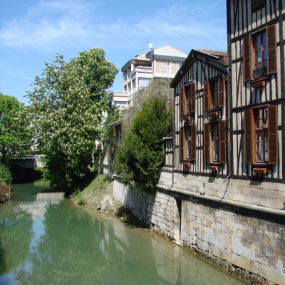 Chalons en Champagne, capoluogo del Dipartimento della Marna e della Regione Champagne-Ardenne, in Francia