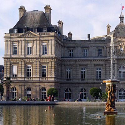 Palazzo del Lussemburgo (sede del Senato) a Parigi in Ile-de-France, in Francia