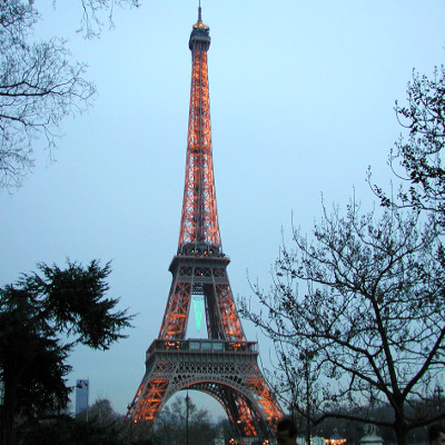 Torre Eiffel a Parigi in Ile-de-France, in Francia