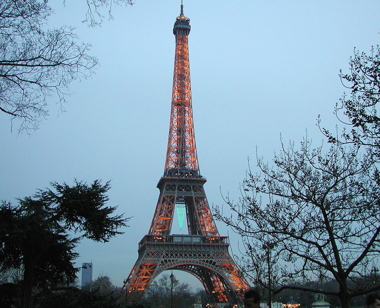 Torre Eiffel a Parigi in Ile-de-France - Francia
