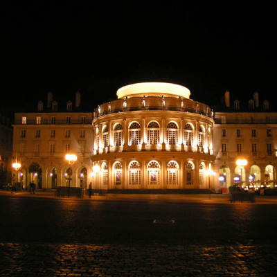 L'Opera a Rennes in Nord Pas de Calais, in Francia