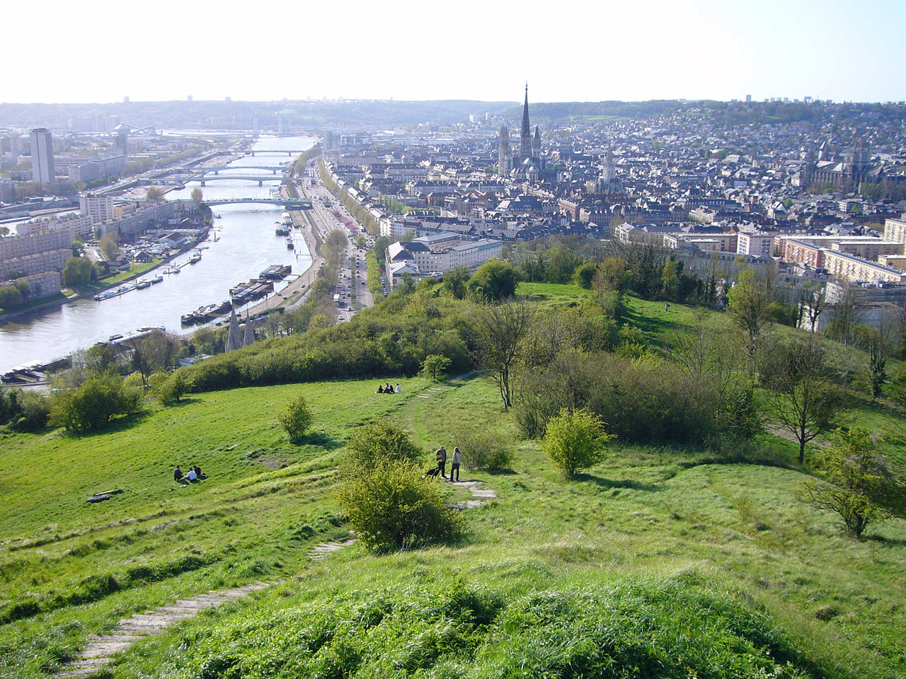 Rouen in Alta Normandia - Francia