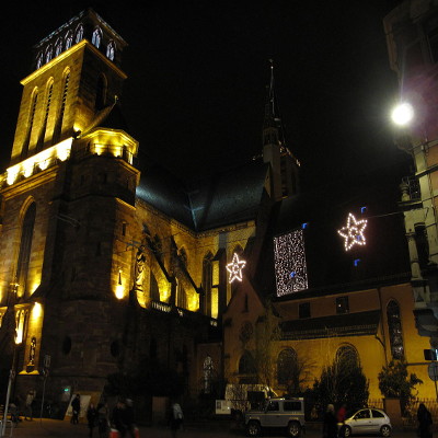 Chiesa Saint Pierre le Vieux a Strasburgo in Alsazia, in Francia