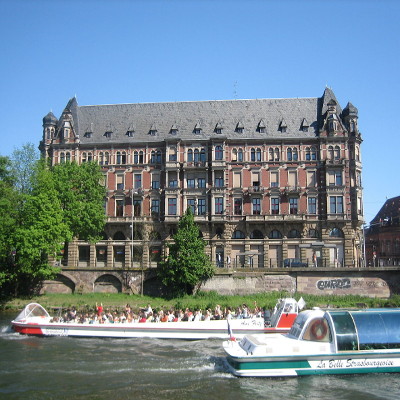 Edificio Gallia a Strasburgo in Alsazia, in Francia