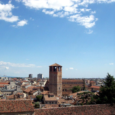 Udine in Friuli Venezia Giulia, in Italia