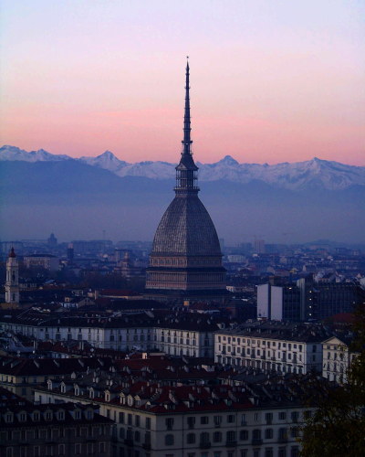 Mole Antoneliana a Torino in Piemonte, in Italia