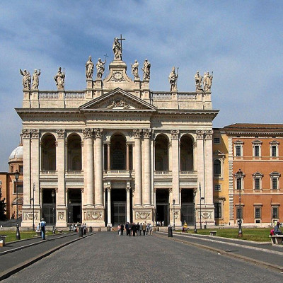 Basilica di San Giovanni in Laterano a Roma nel Lazio, in Italia