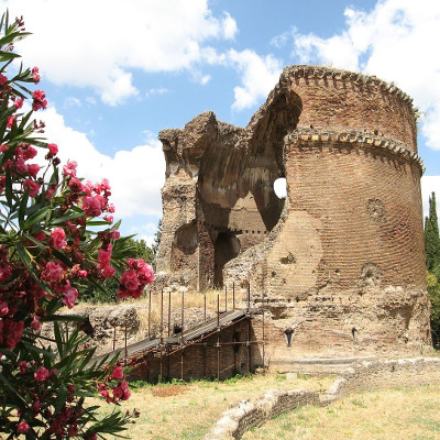 Mausoleo di Villa Gordiani a Roma nel Lazio, in Italia
