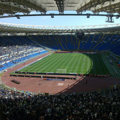 Stadio Olimpico a Roma nel Lazio, in Italia