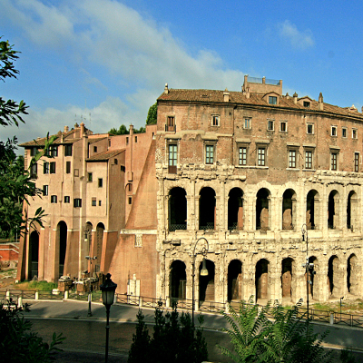 Teatro di Marcello a Roma nel Lazio, in Italia