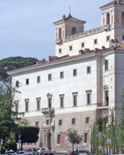 Villa Medici a Roma nel Lazio, in Italia