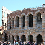 Arena di Verona in Veneto, in Italia