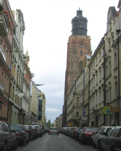 La Chiesa di Sant'Elisabetta a Breslavia o Wroclaw, in Polonia