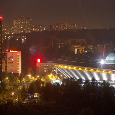 La città di Katowice, in Polonia