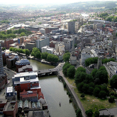 Bristol in Inghilterra, nel Regno Unito