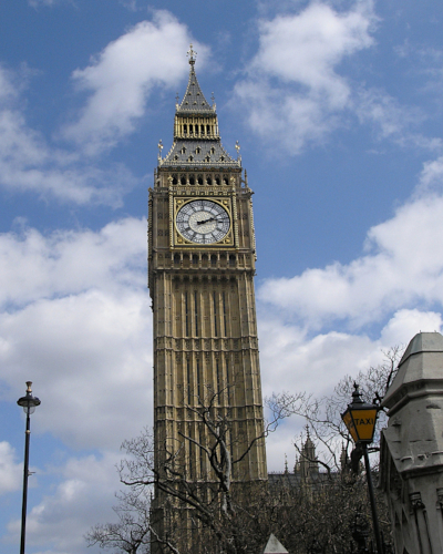 Big Ben a Londra in Inghilterra, nel Regno Unito