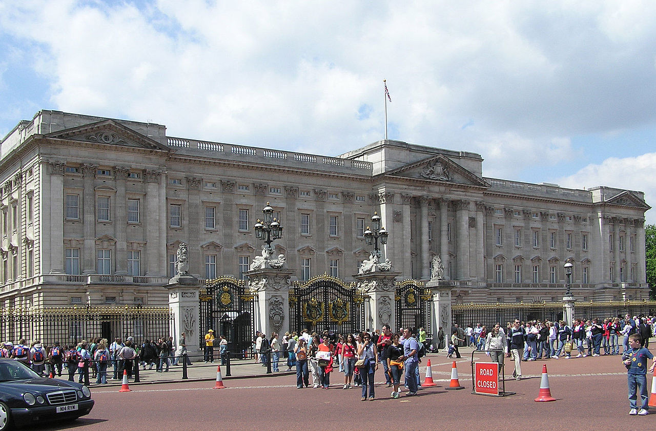 Buckingham Palace a Londra in Inghilterra - Regno Unito