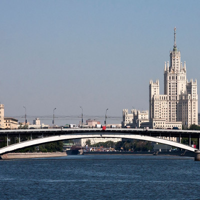 Krasnokholmsky Bridge a Bolshoy, in Russia