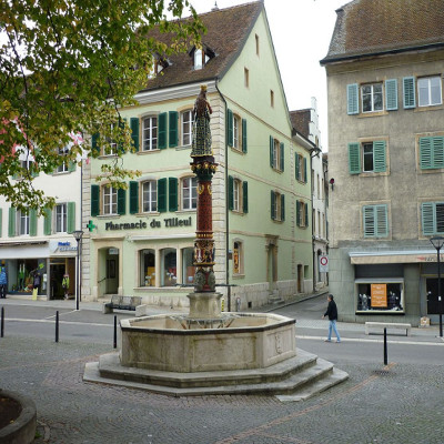 Delemontf nel Canton Giura, in Svizzera