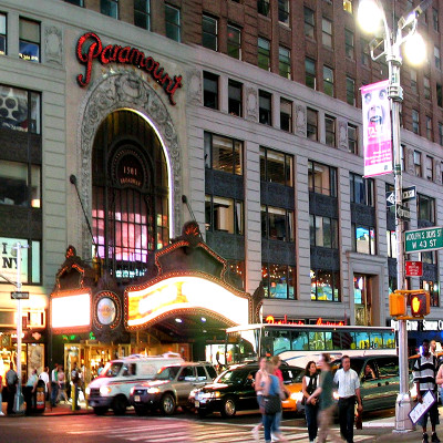 Times Square a New York nello Stato di New York, negli Stati Uniti d'America
