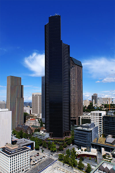 Columbia center a Seattle nello Stato di Washington - USA